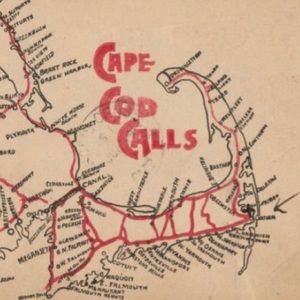 Cape Cod Vintage Map Test